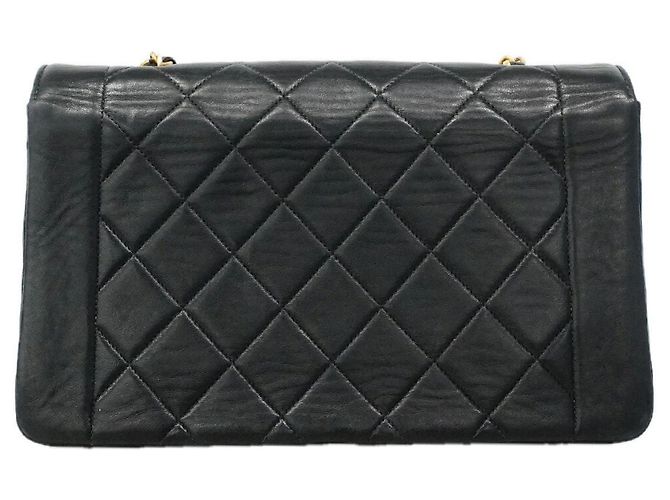 Bolso de hombro Chanel Diana Chain Negro - vista 11
