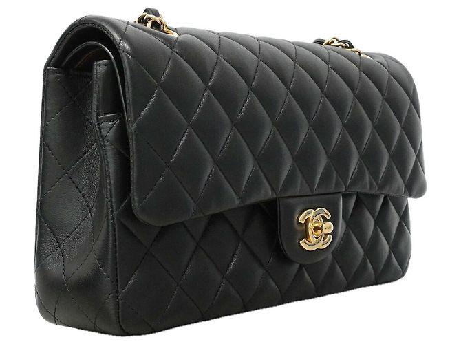 Timeless Borsa a tracolla Chanel Matelassé Nero - vista 2