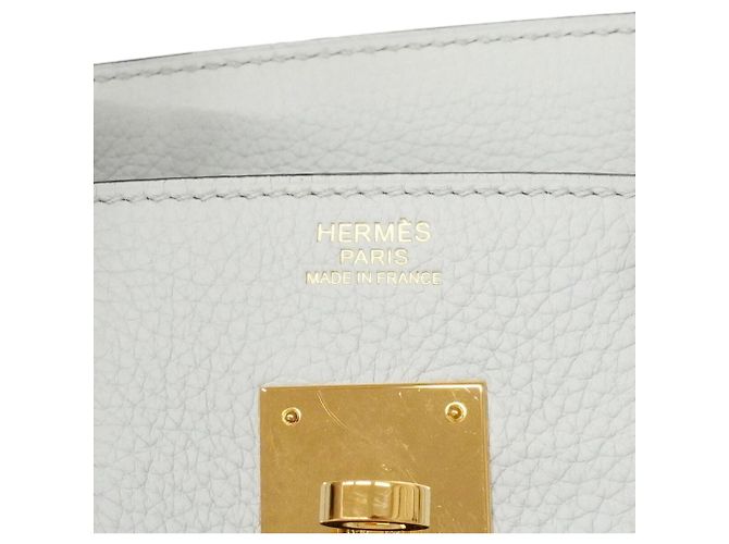 Hermès Borsa Hermes Birkin 30 in Pale Blue - vista 5