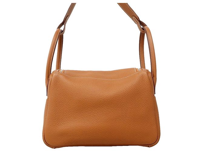 Hermès Hermes Lindy 26 Handtasche in Gold Golden - Ansicht 10