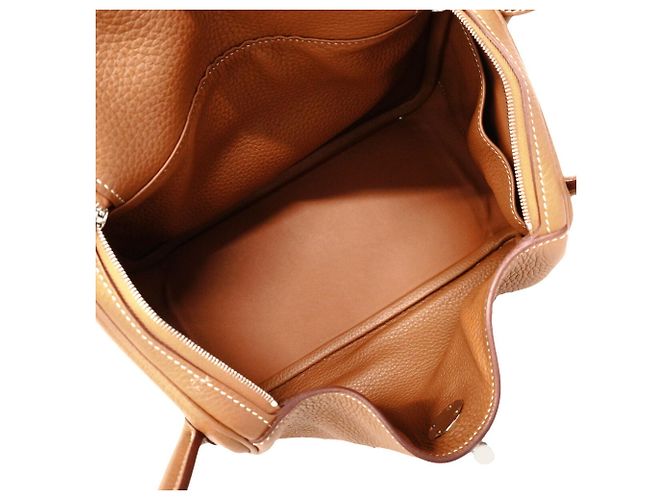 Hermès Hermes Lindy 26 Handtasche in Gold Golden - Ansicht 4