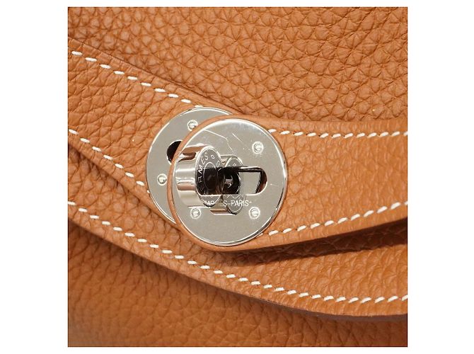 Hermès Hermes Lindy 26 Handtasche in Gold Golden - Ansicht 9
