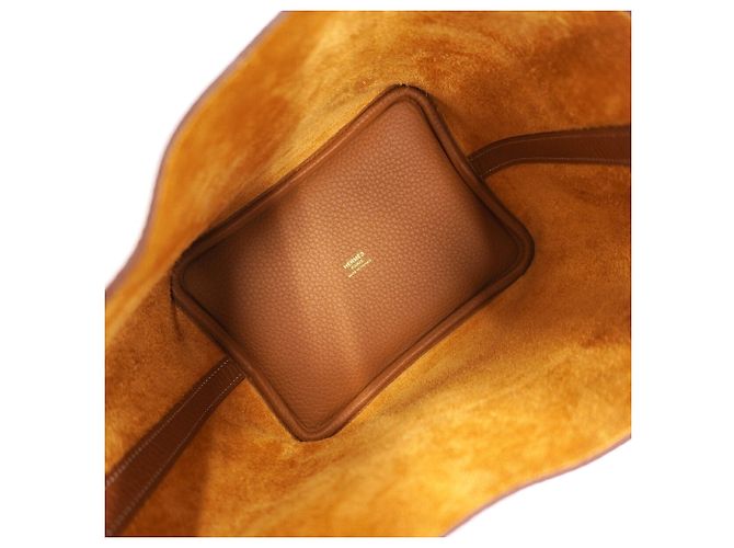 Hermès Bolso Hermes Picotin Lock PM Dorado - vista 4