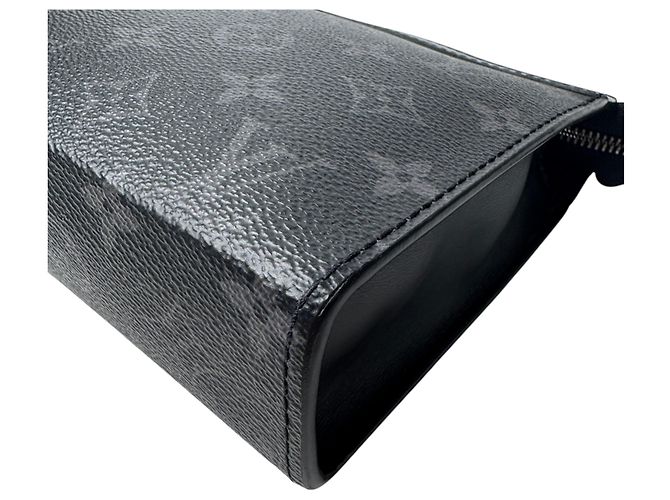 Borsa a tracolla portafoglio portatile Louis Vuitton Gaston in nero - vista 13