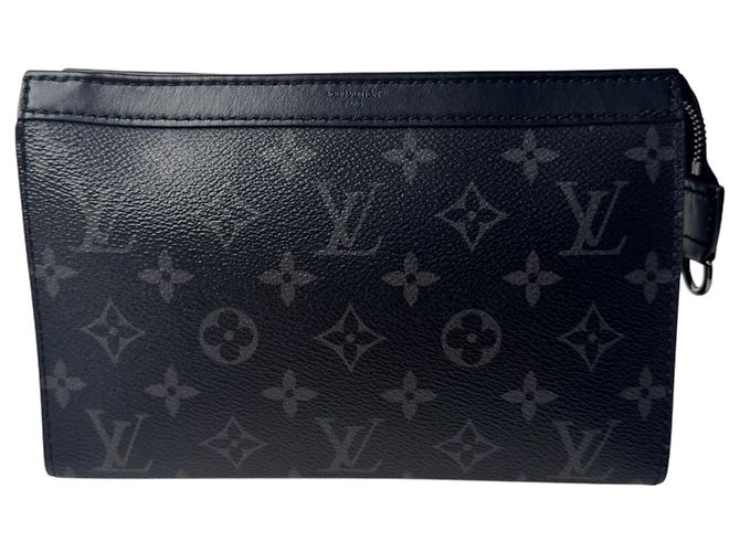 Borsa a tracolla portafoglio portatile Louis Vuitton Gaston in nero - vista 3