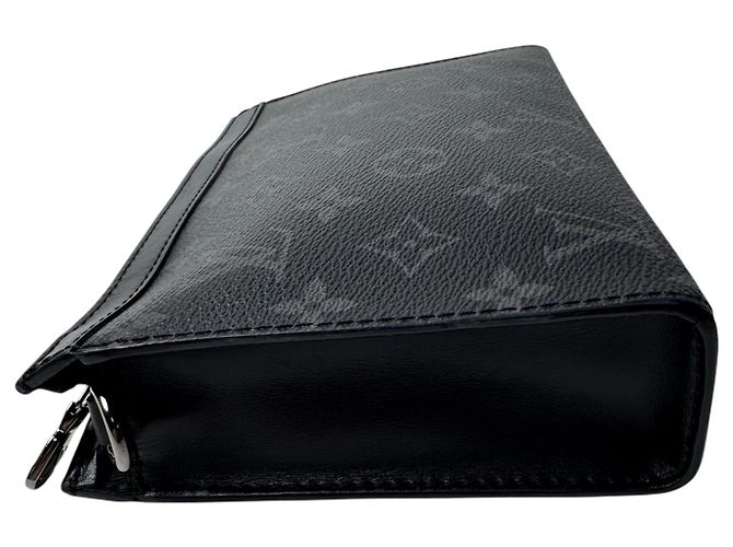 Borsa a tracolla portafoglio portatile Louis Vuitton Gaston in nero - vista 5