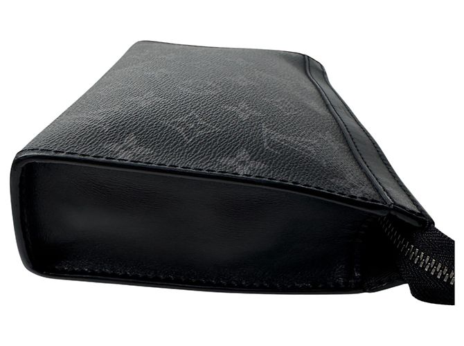 Borsa a tracolla portafoglio portatile Louis Vuitton Gaston in nero - vista 6
