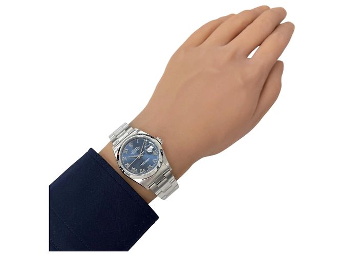 Relógio de pulso Rolex Datejust em aço inoxidável - vista 2