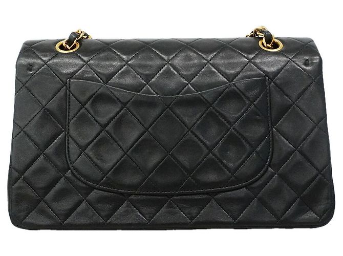 Bolsa de Ombro Chanel Matelassé Preto - vista 12