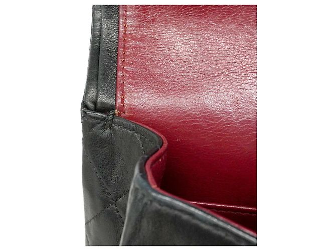 Bolsa de Ombro Chanel Matelassé Preto - vista 9