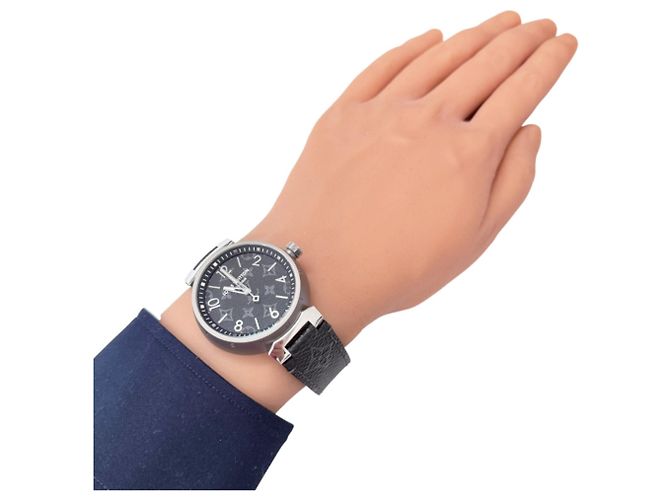 Louis Vuitton Tambour Monogram Eclipse Uhr - Ansicht 2