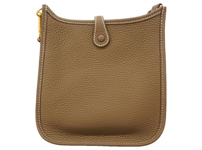Hermès Hermes Schultertasche Evelyne TPM Taupe - Ansicht 7
