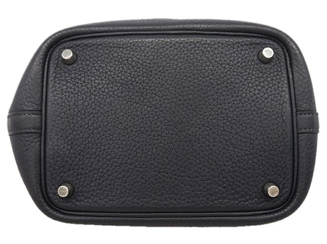 Hermès Bolsa Hermes Picotin Lock PM Azul - vista 3