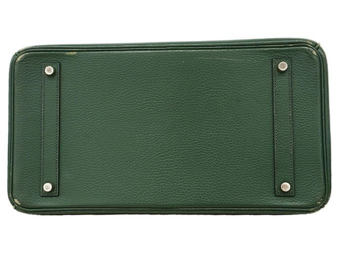 Hermès Bolsa Hermes Birkin 35 em Ardennes Green Verde - vista 3
