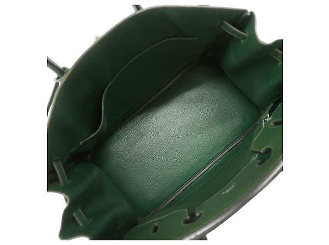 Hermès Bolsa Hermes Birkin 35 em Ardennes Green Verde - vista 4