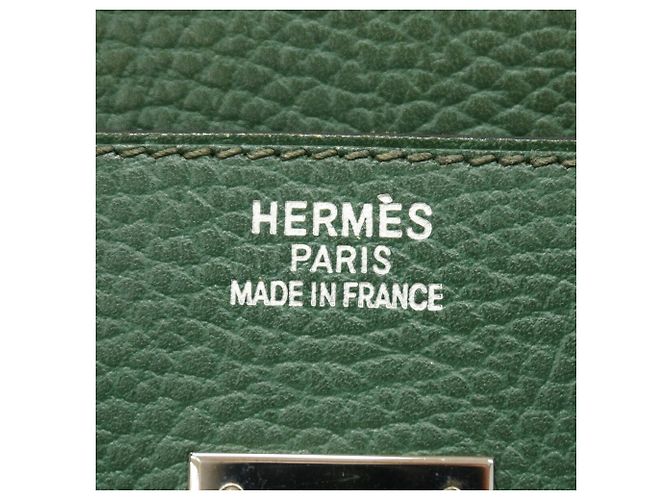 Hermès Bolsa Hermes Birkin 35 em Ardennes Green Verde - vista 5