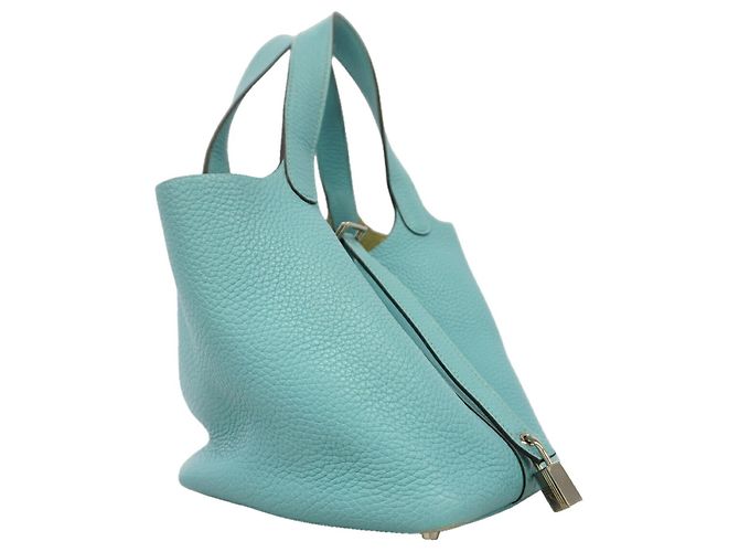 Hermès Bolsa Hermes Picotin Lock PM Azul - vista 2