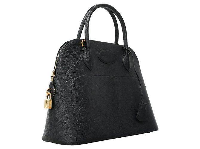Hermès Hermes Bolide 31 Handtasche in Blue Indigo Blau - Ansicht 2