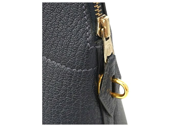 Hermès Hermes Bolide 31 Handtasche in Blue Indigo Blau - Ansicht 6