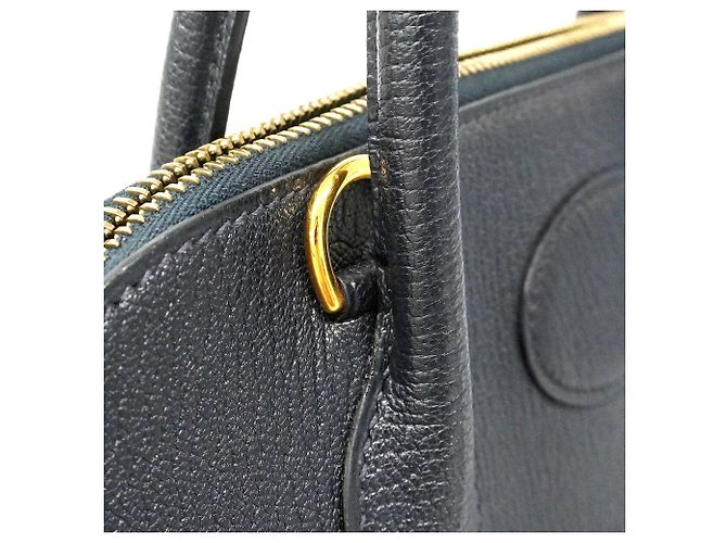 Hermès Hermes Bolide 31 Handtasche in Blue Indigo Blau - Ansicht 7