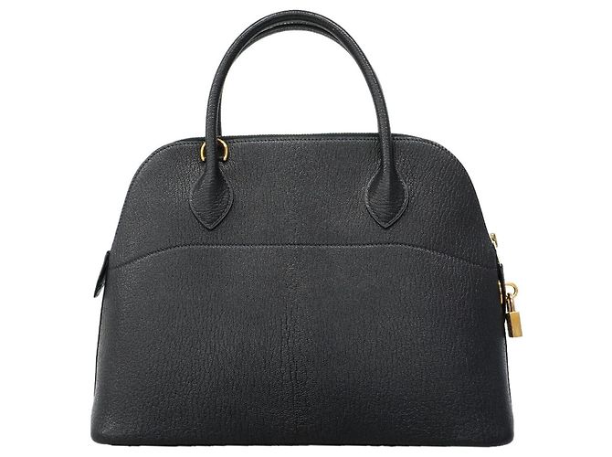 Hermès Hermes Bolide 31 Handtasche in Blue Indigo Blau - Ansicht 9