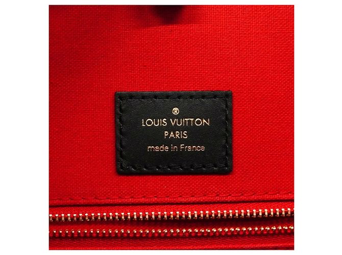 Louis Vuitton Monogram Giant Reverse OnTheGo MM Tote Bag Braun - Ansicht 5