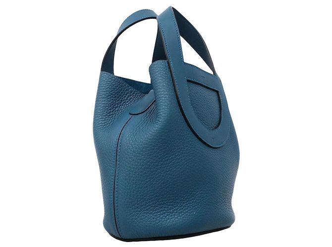 Hermès Hermes In the Loop 18 Handtasche Blau - Ansicht 2