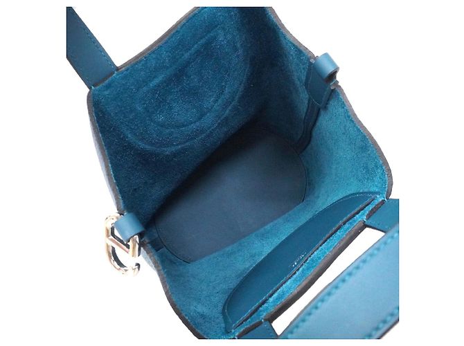 Hermès Hermes In the Loop 18 Handtasche Blau - Ansicht 4