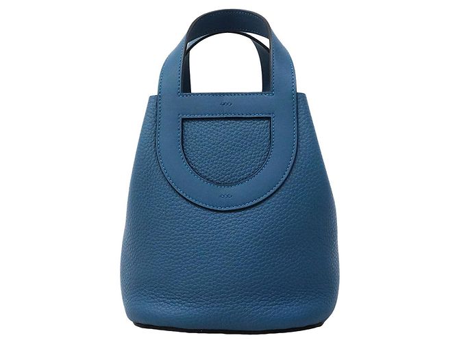Hermès Hermes In the Loop 18 Handtasche Blau - Ansicht 8