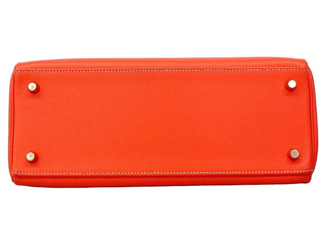 Hermès Hermes Candy Kelly 28 Handtasche Pink Golden - Ansicht 3