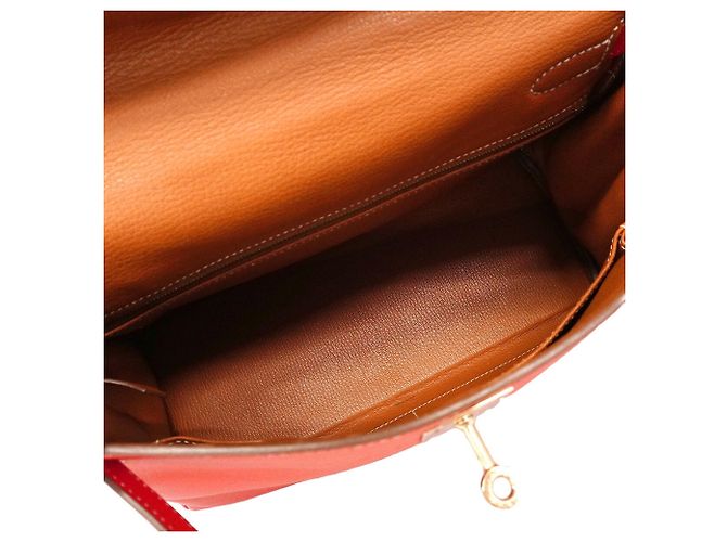 Hermès Hermes Candy Kelly 28 Handtasche Pink Golden - Ansicht 4