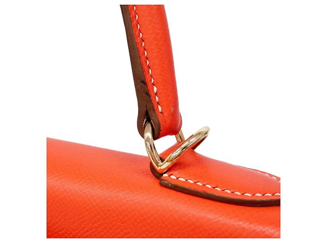 Hermès Hermes Candy Kelly 28 Handtasche Pink Golden - Ansicht 7