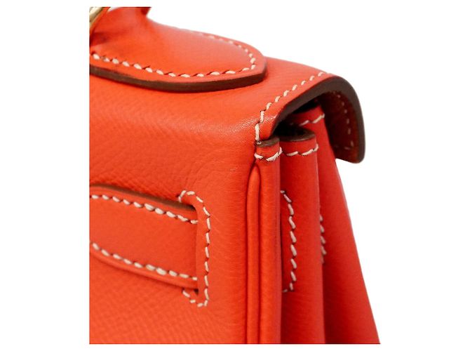 Hermès Hermes Candy Kelly 28 Handtasche Pink Golden - Ansicht 8
