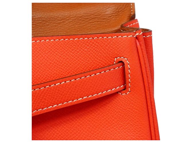Hermès Hermes Candy Kelly 28 Handtasche Pink Golden - Ansicht 9