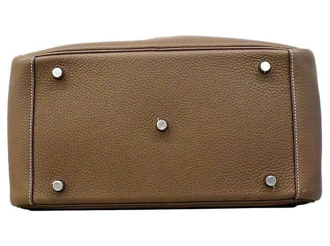 Hermès Hermes Lindy 30 Handtasche in Etoupe Gray Taupe - Ansicht 3