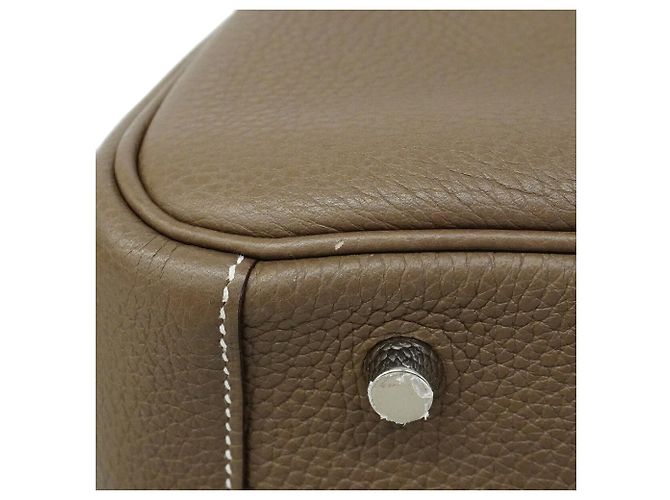 Hermès Hermes Lindy 30 Handtasche in Etoupe Gray Taupe - Ansicht 6