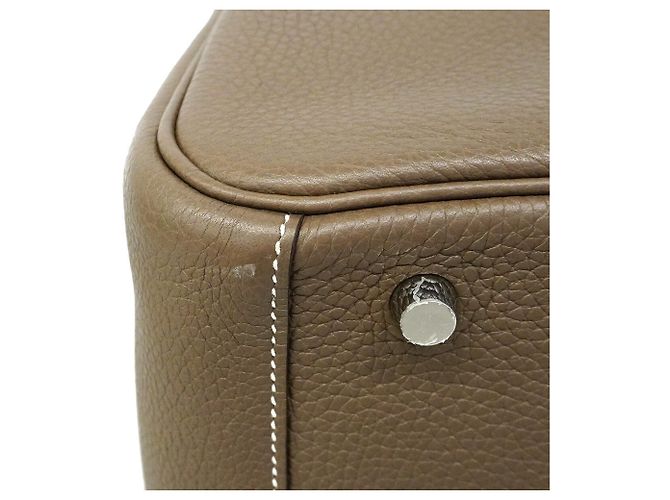 Hermès Hermes Lindy 30 Handtasche in Etoupe Gray Taupe - Ansicht 9
