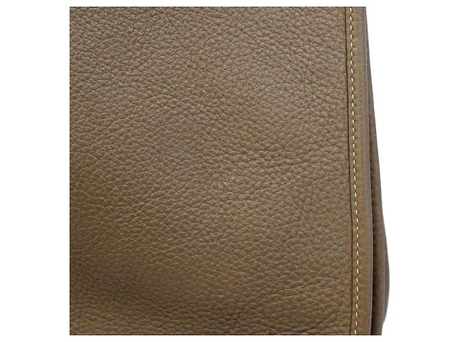Hermès Hermes Evelyne 3 GM Schultertasche Taupe - Ansicht 11