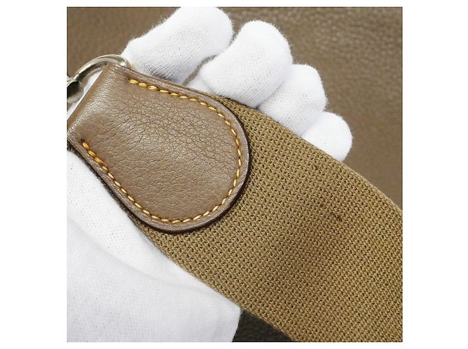 Hermès Hermes Evelyne 3 GM Schultertasche Taupe - Ansicht 9