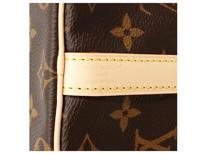 Borsa Louis Vuitton Monogram Speedy Bandoulière 25 Marrone - vista 5