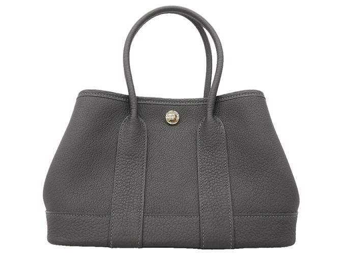 Hermès Borsa Hermes Neo Garden Negonda Gris Misty Marrone - vista 9