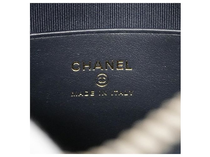 Bolso de hombro Chanel Matelassé con cadena Azul marino - vista 5