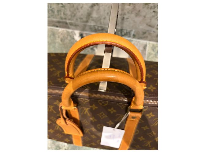 Louis Vuitton Keepall 50 Monogram Marron Monogramme - vue 3