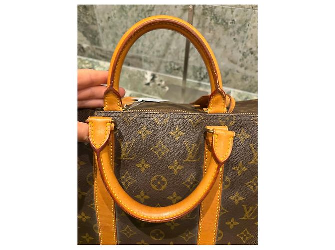 Louis Vuitton Keepall 50 Monogram Marron Monogramme - vue 5