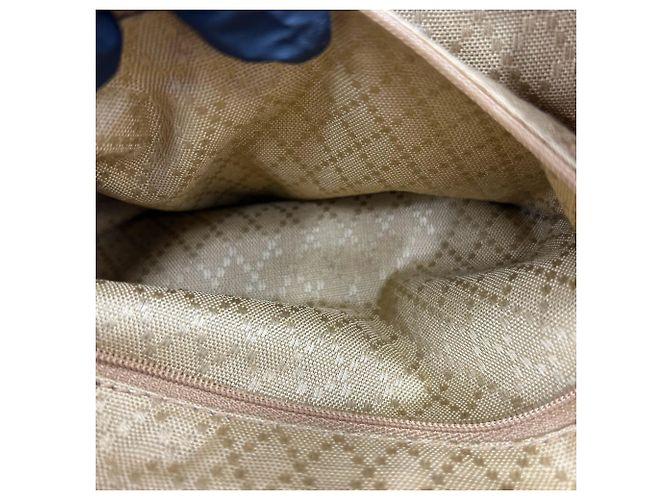 Gucci Vintage Bamboo Leather Backpack Brown - view 10