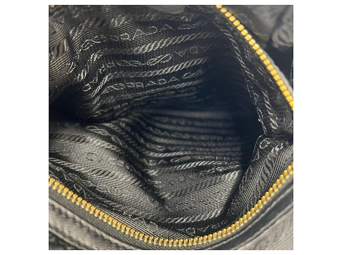Tote Bolsa de ombro 2 vias Prada em Black Preto - vista 10