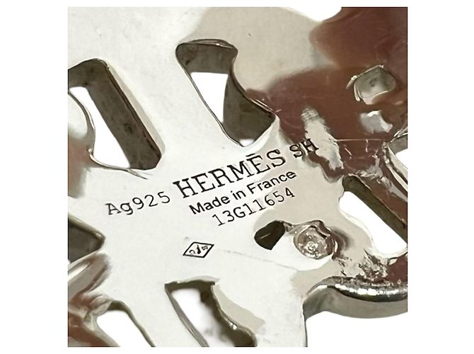 Brazalete Hermès Chaine d'Ancre Enchainée Plata - vista 2