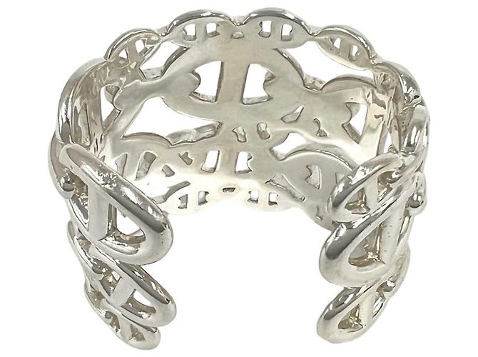 Brazalete Hermès Chaine d'Ancre Enchainée Plata - vista 5