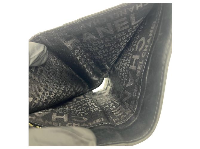 Portafoglio bi-fold Chanel Icon Coco Mark in pelle di agnello Nero - vista 8