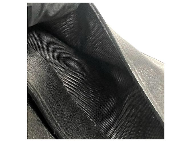 Portafoglio bi-fold Chanel Icon Coco Mark in pelle di agnello Nero - vista 9